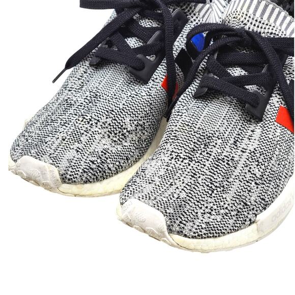 Adidas Nmd R1 BB2888 Primeknit Ultraboost Sneakers Gray US 9.5 - Preowned main image 9